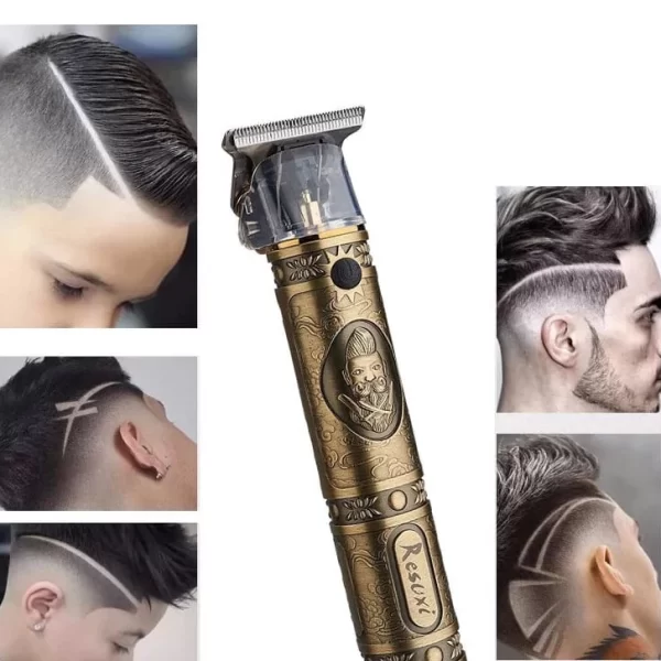 Maquina de Barbear cortar cabelo Aparador Profissional barbeador acabamento Sem Fio Portátil Potente - Best Home & Living Store - Image 2